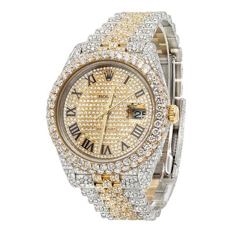 fake bust down watches|bust down watch real diamond.